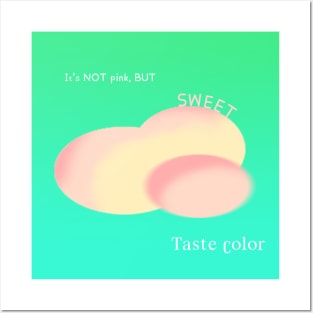 Taste color sweet version Posters and Art